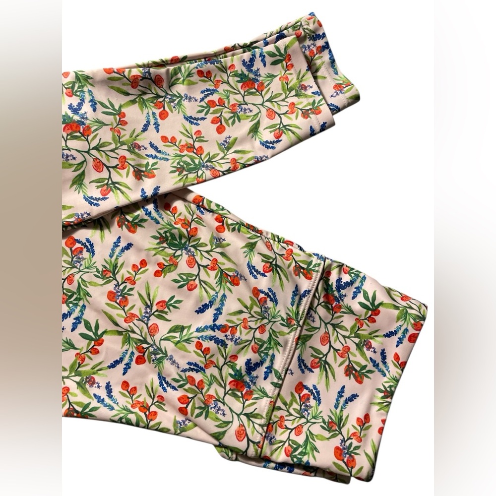 Women's Mott50 Floral Performance Leggings Size M